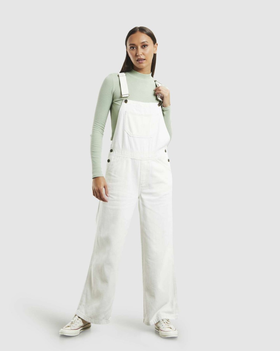 Womens * | Insight Special Style Jadey Denim Relaxed Overalls