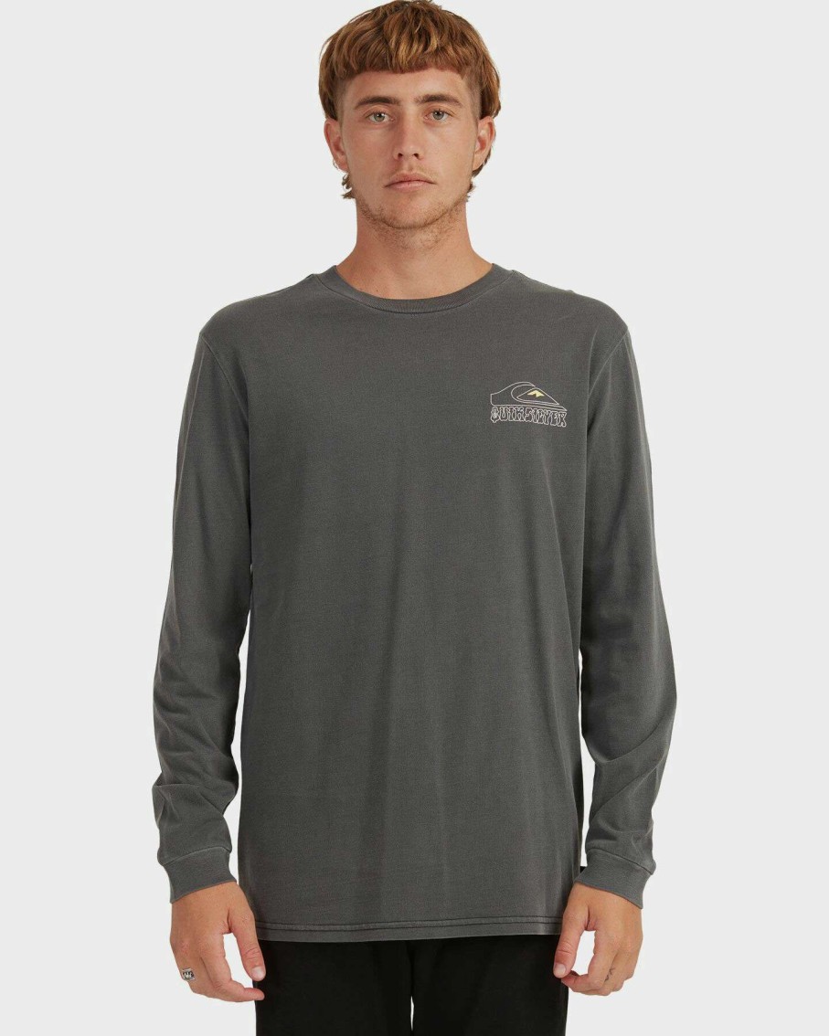 Mens * | Quiksilver Online Sales Sw Unplugged Ls