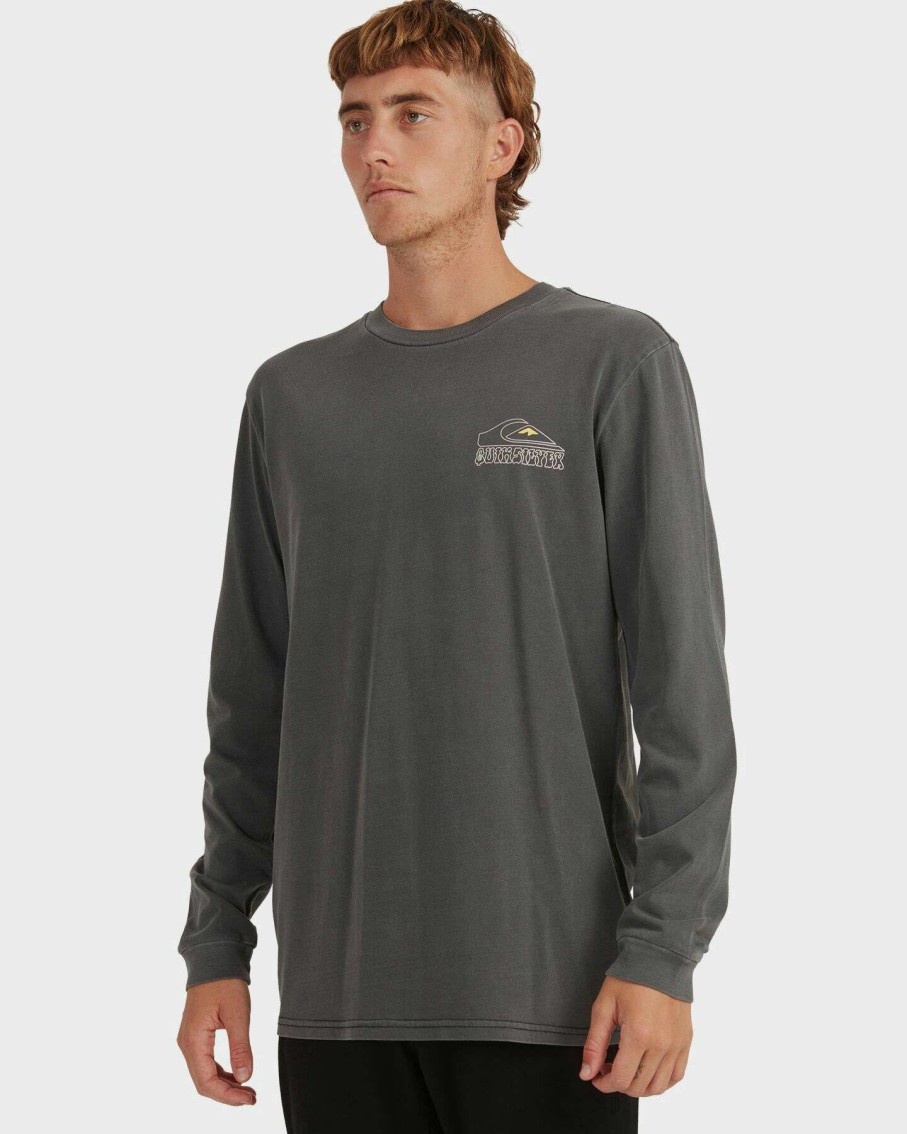 Mens * | Quiksilver Online Sales Sw Unplugged Ls