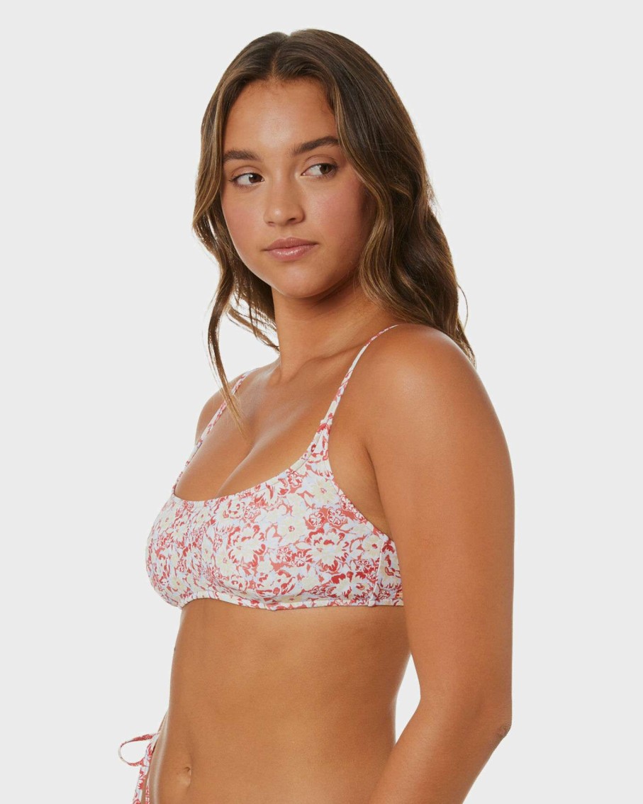 Womens * | Rusty Online Store Tropical Bralette Top