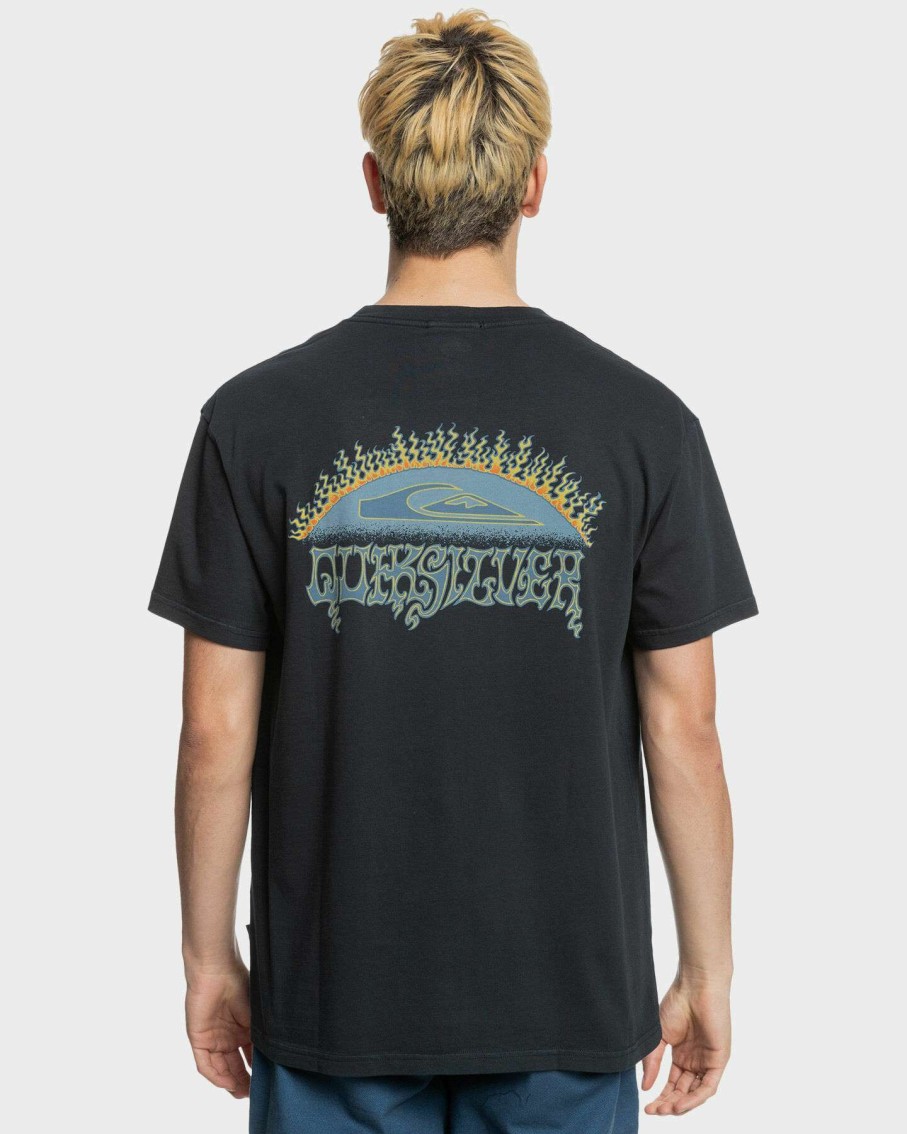 Mens * | Quiksilver Top Selling Mens Baked T-Shirt