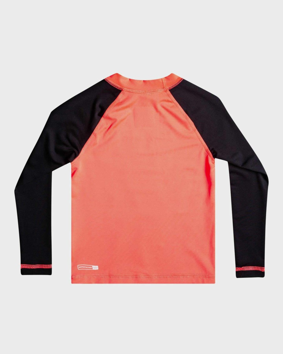 Surf * | Quiksilver Outlet Sale Boys 2-7 Next Gen Long Sleeve Upf 50 Rash Vest