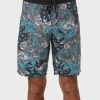 Mens * | Volcom Hot Sale Nada Floral Stoney 19 In Mens Boardshort