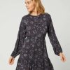 Womens * | Rusty Best Sale Highlands Long Sleeve Dress