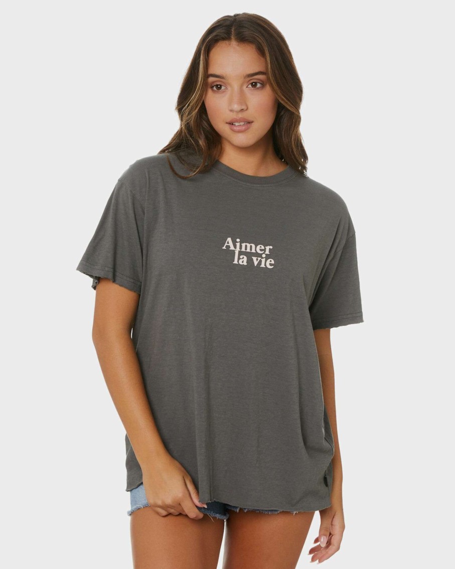 Womens * | All About Eve Quality Guarantee Love Tee