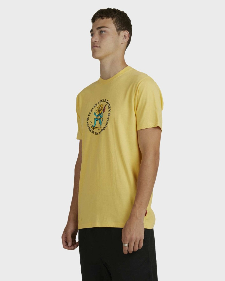 Mens * | Element Quality Guarantee Fine & Dandy Short Sleeve Tee