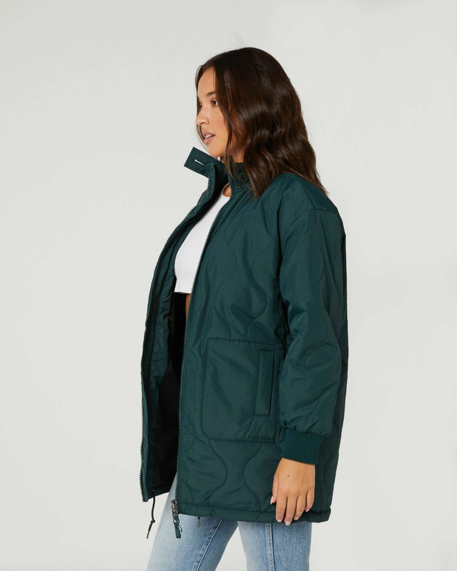 Womens * | Volcom Outlet Sale Madlyner Jacket