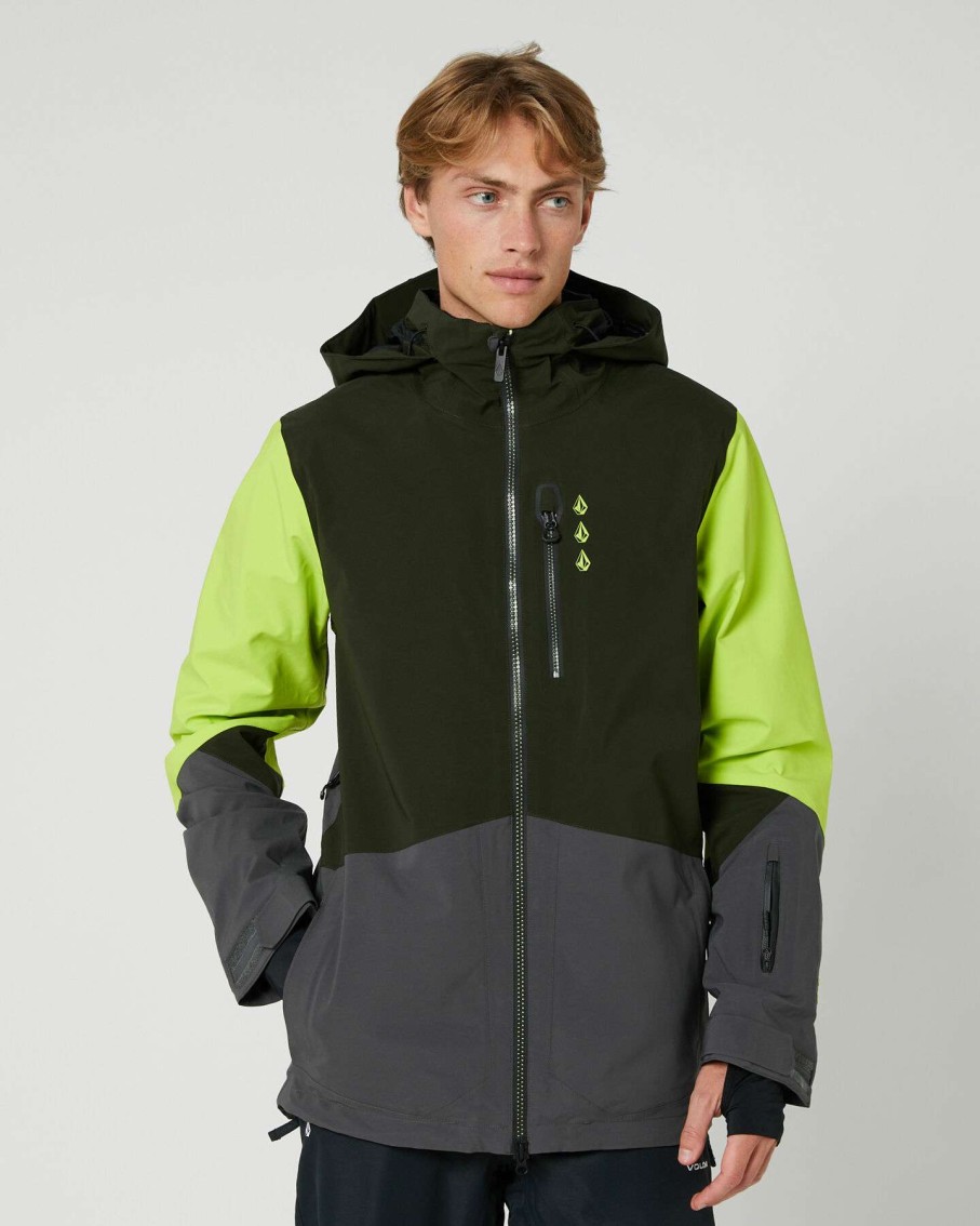 Snow * | Volcom Best Sale Bl Stretch Gore Jacket