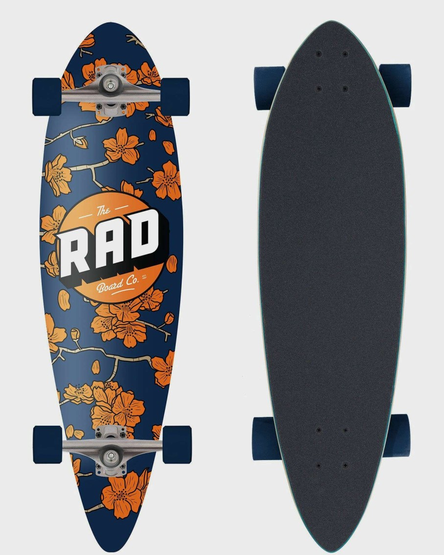 Skate * | Rad Board Co Outlet Sale Rad Complete Pintail Mini Cherry Blossom 9