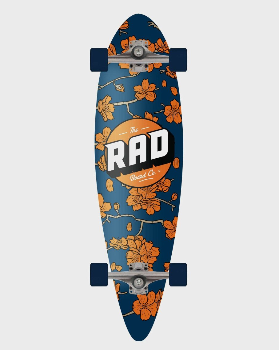 Skate * | Rad Board Co Outlet Sale Rad Complete Pintail Mini Cherry Blossom 9