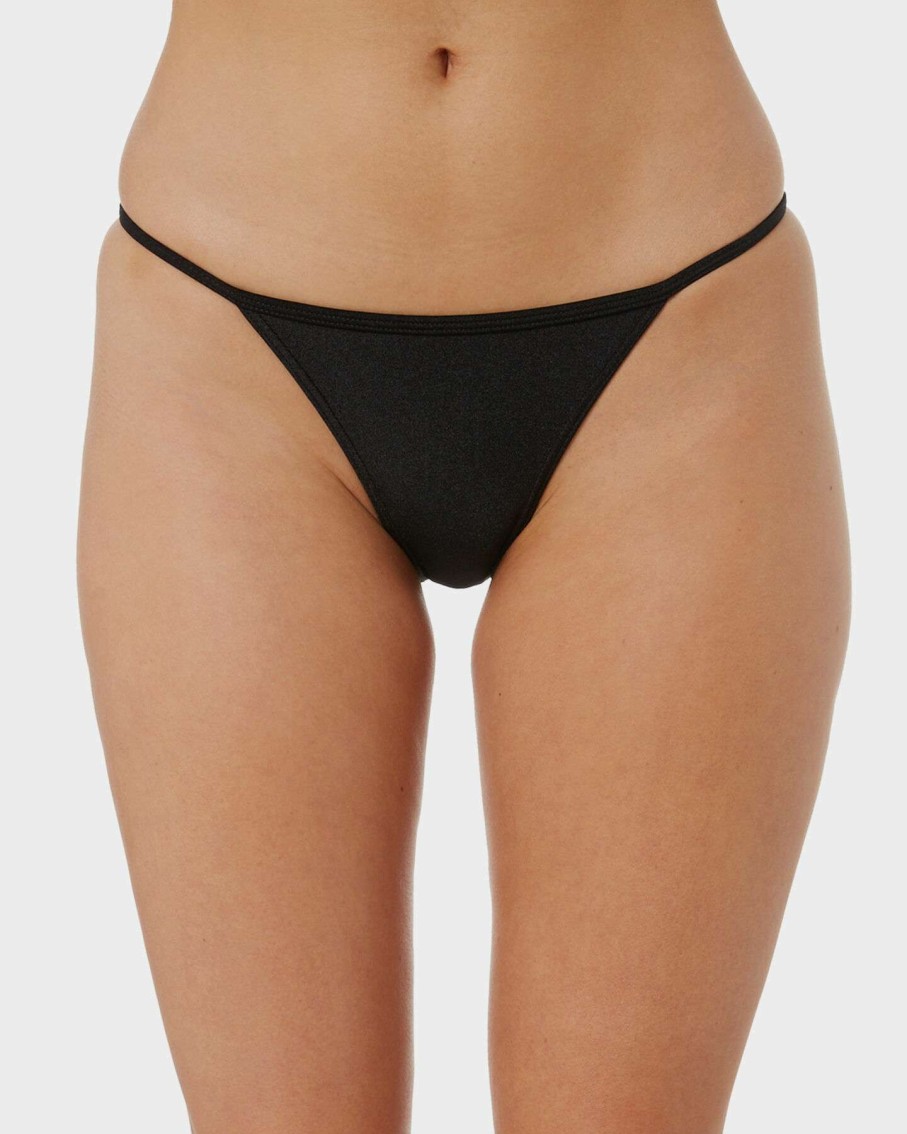 Womens * | The Hidden Way Latest Fashion Ebony String Bottom