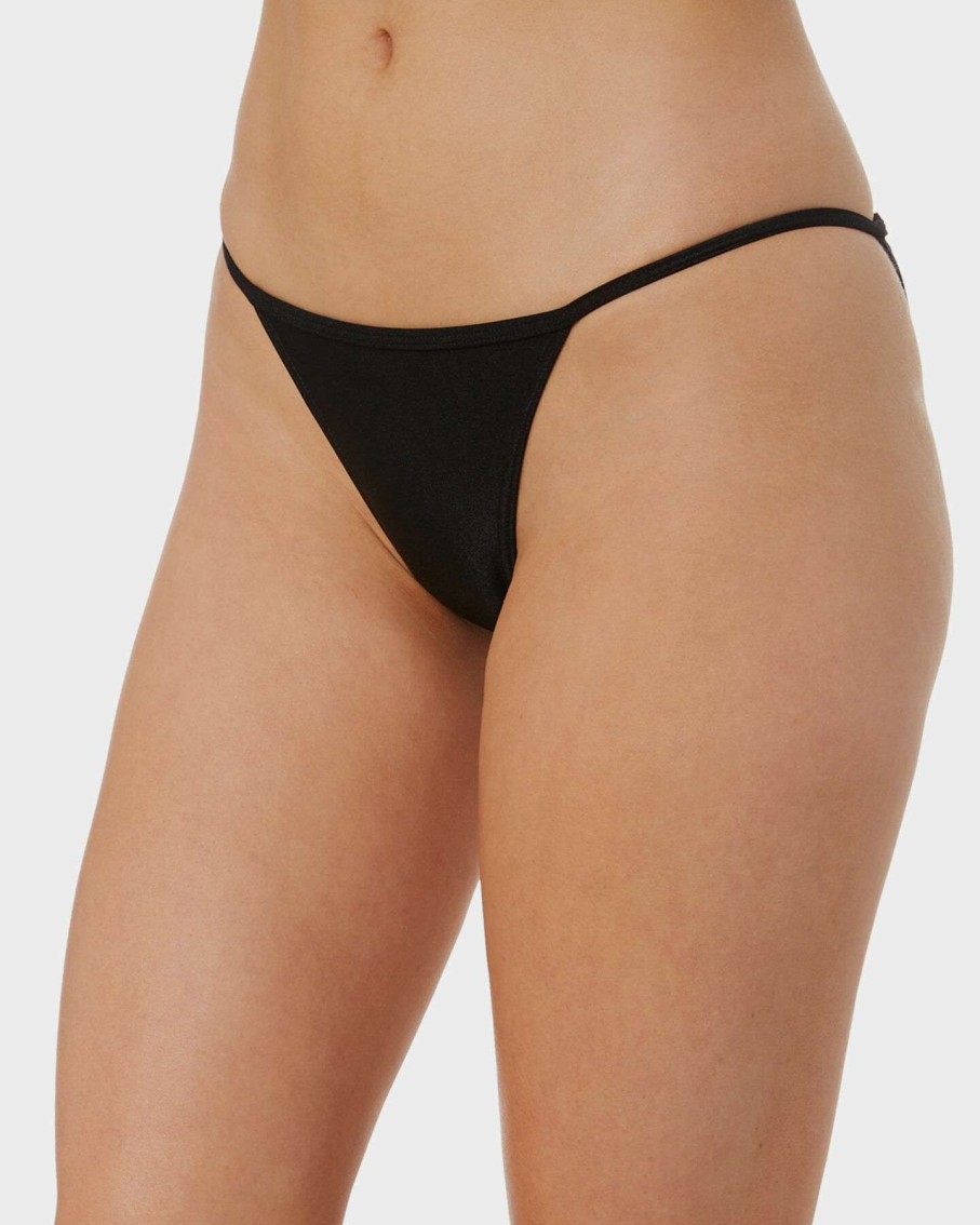 Womens * | The Hidden Way Latest Fashion Ebony String Bottom