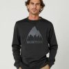 Mens * | Burton Hot Sale Oak Mens Crewneck Pullover