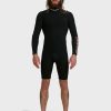 Surf * | Quiksilver Best Choice Mens 2/2Mm Capsule Sessions Chest Zip Springsuit