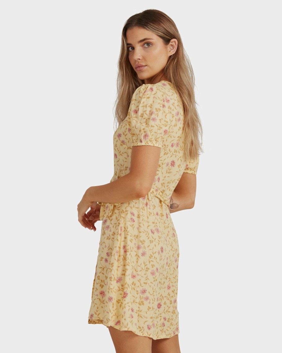 Womens * | Billabong Latest Fashion Sunlit Wrap Dress