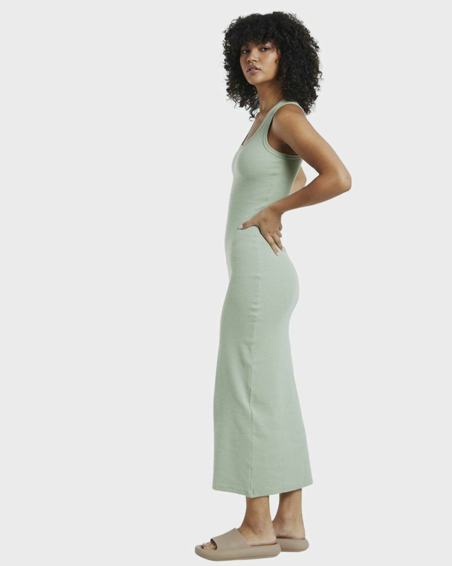 Womens * | General Pants Co. Basics Cheap Racer Back Midi Dress