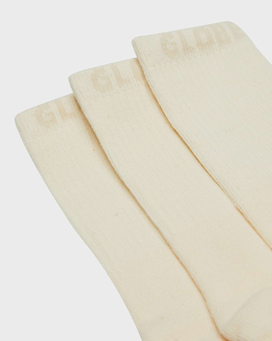 Mens * | Globe Hot Sell Bleach Free Crew Sock 3Pk