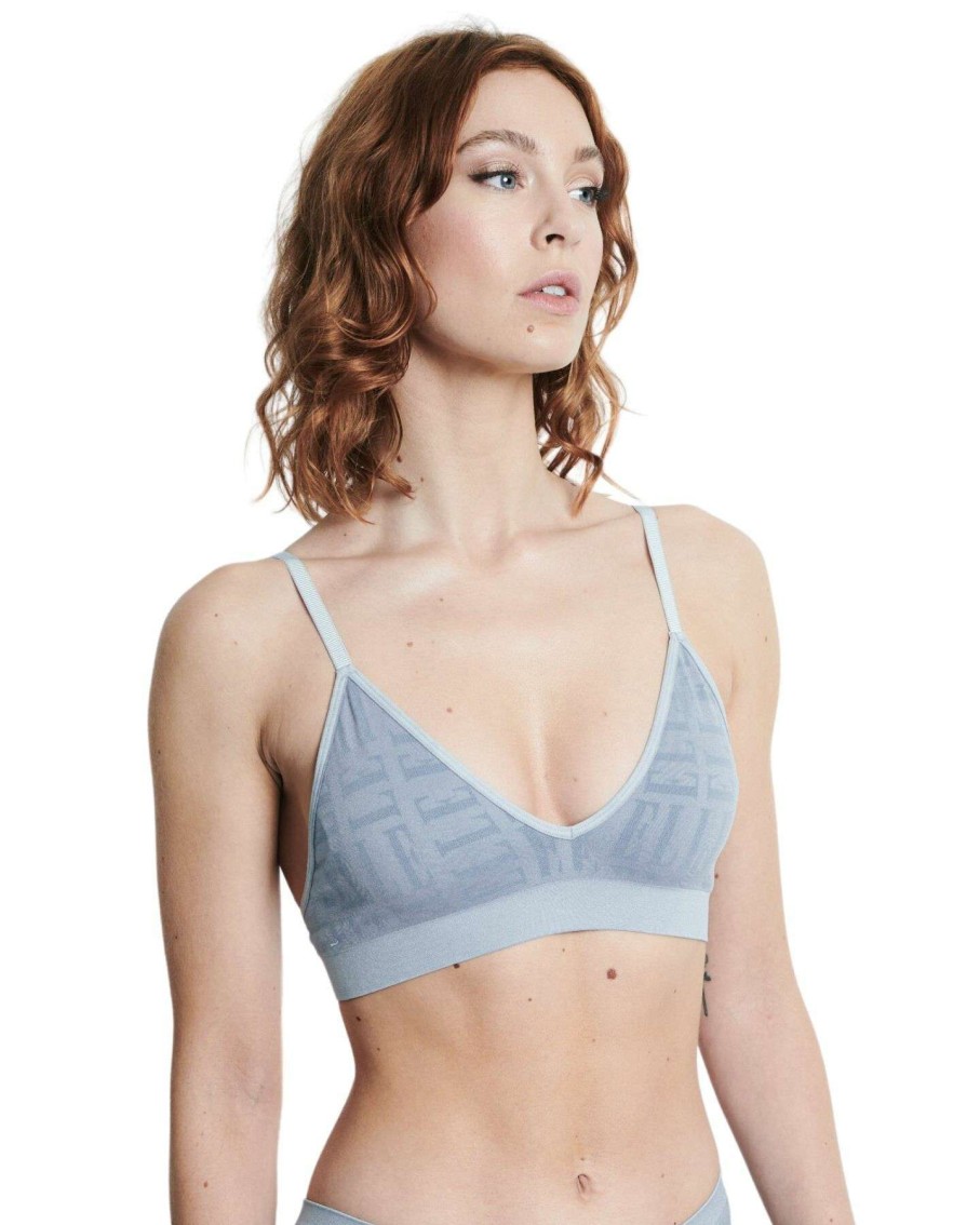 Womens * | Elle Intimates Online Sales Signature Seamless Bralette