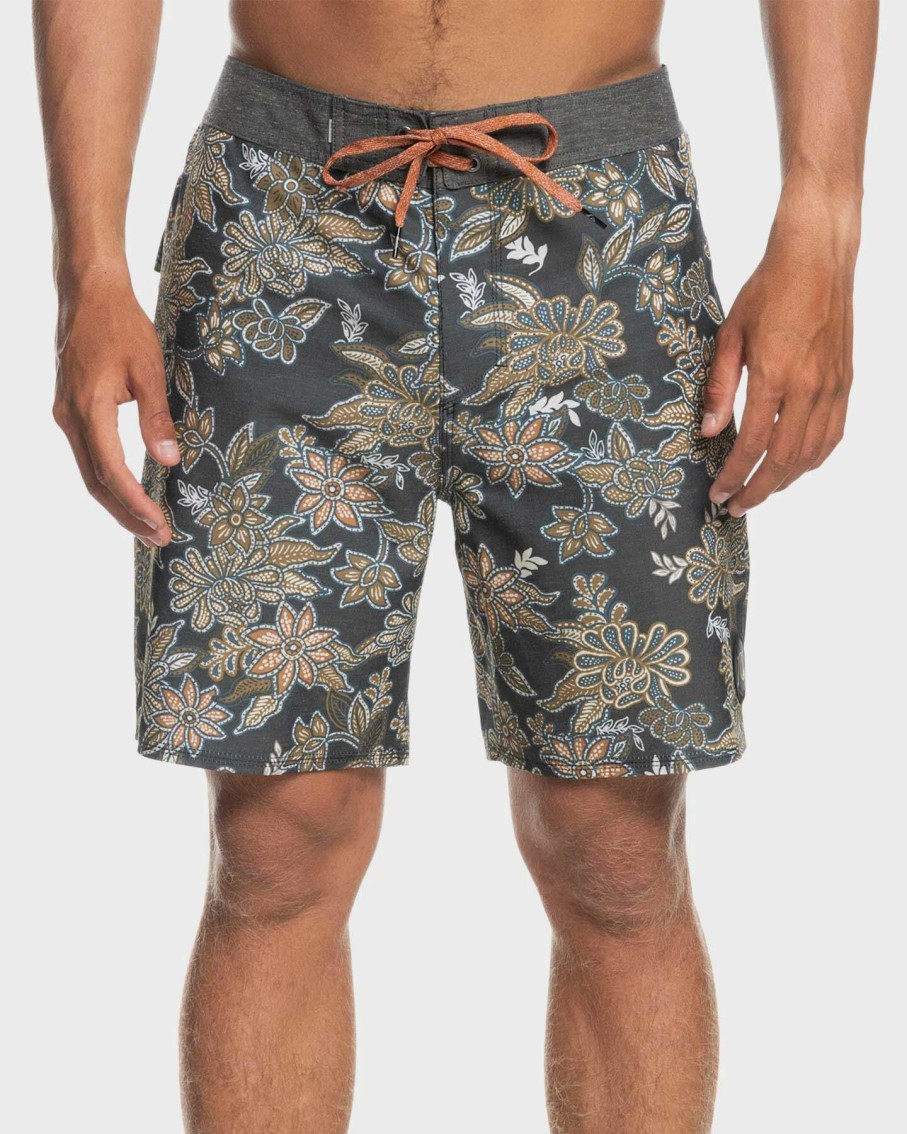 Mens * | Quiksilver Latest Fashion Mens Hempstretch Endless Trip 18 " Boardshorts