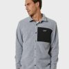 Mens * | Burton Best Choice Hearth Mens Fleece Shirt