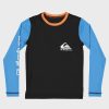 Surf * | Quiksilver Special Style Boys 2-7 Heats Omni Long Sleeve Upf 50 Rash Vest