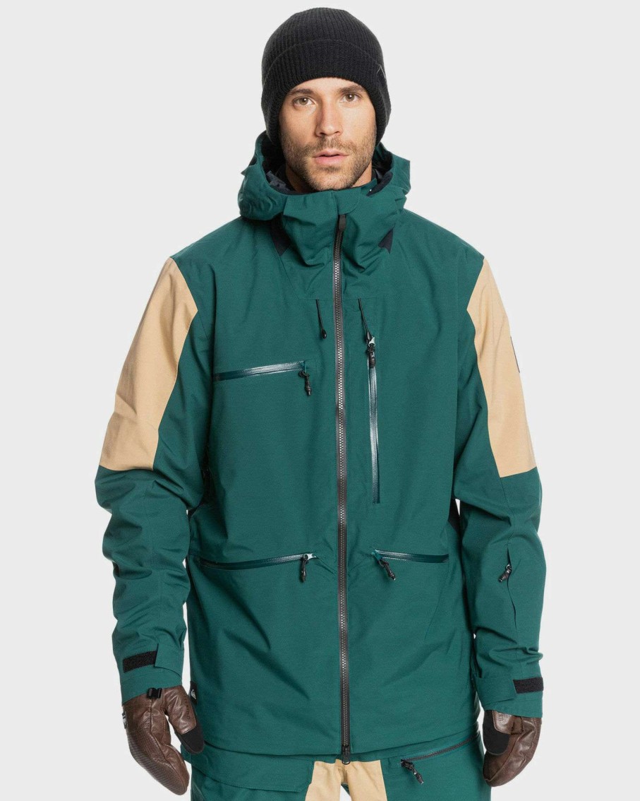 Snow * | Quiksilver Best Choice Mens Travis Rice Stretch Snow Jacket