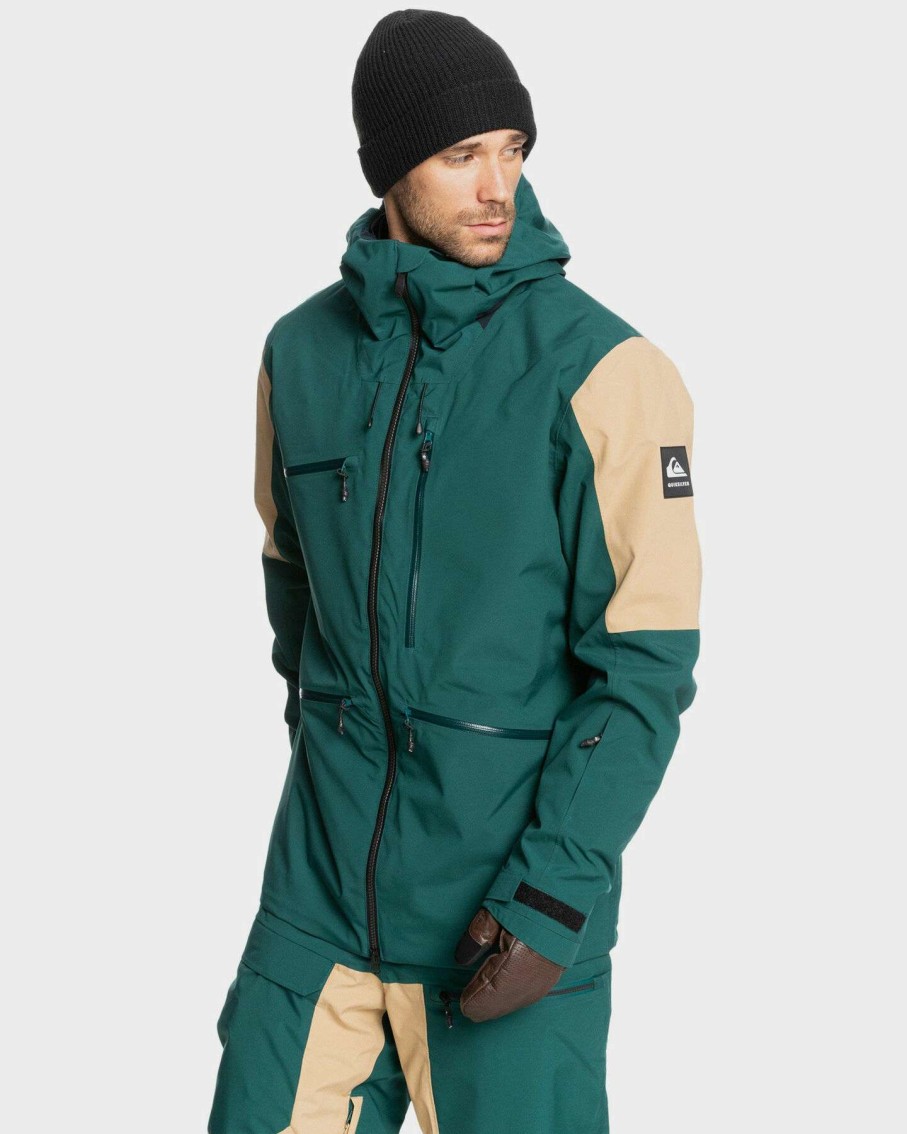 Snow * | Quiksilver Best Choice Mens Travis Rice Stretch Snow Jacket