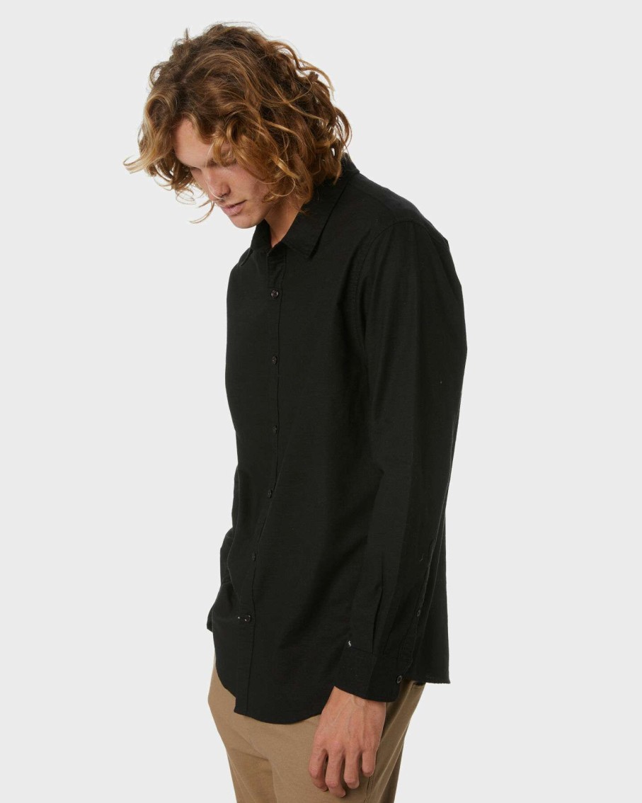 Mens * | Swell Latest Fashion Manila Ls Linen Shirt