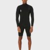 Surf * | Volcom Top Selling 2X2 Chest Zip Ls Springsuit