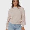 Womens * | Rusty Best Choice Caspian Crew Neck Knit