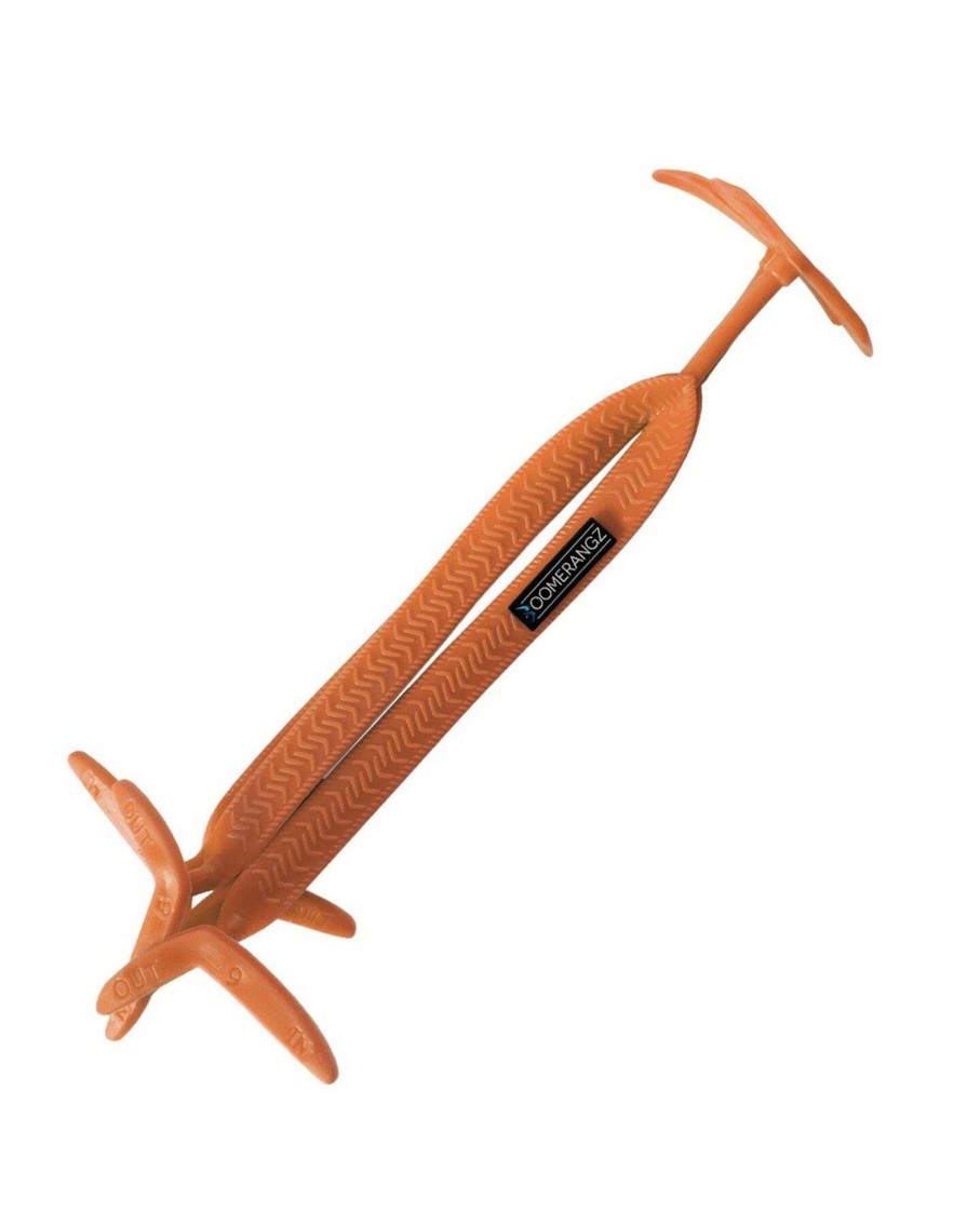 Mens * | Boomerangz Footwear Hot Sell Mens Regular Orange Thong Straps