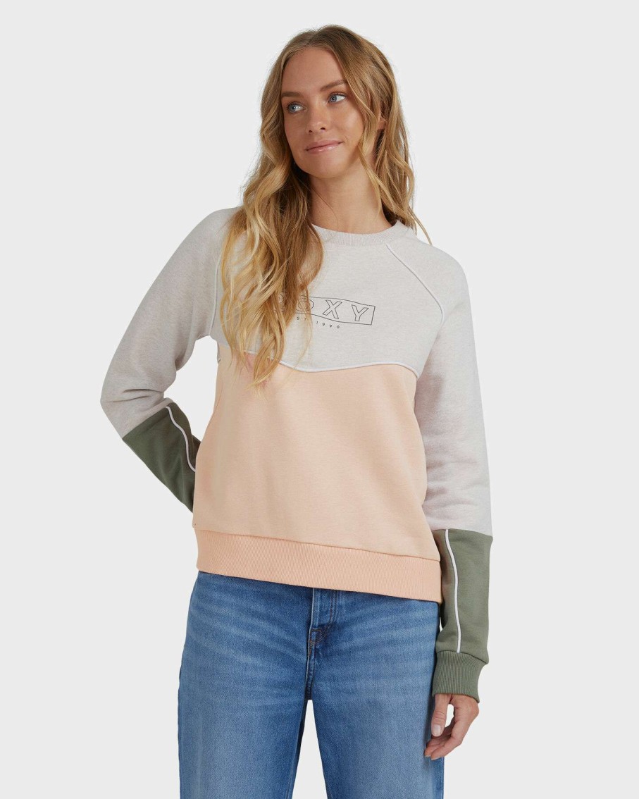 Womens * | Roxy Cheap Borderline Crew