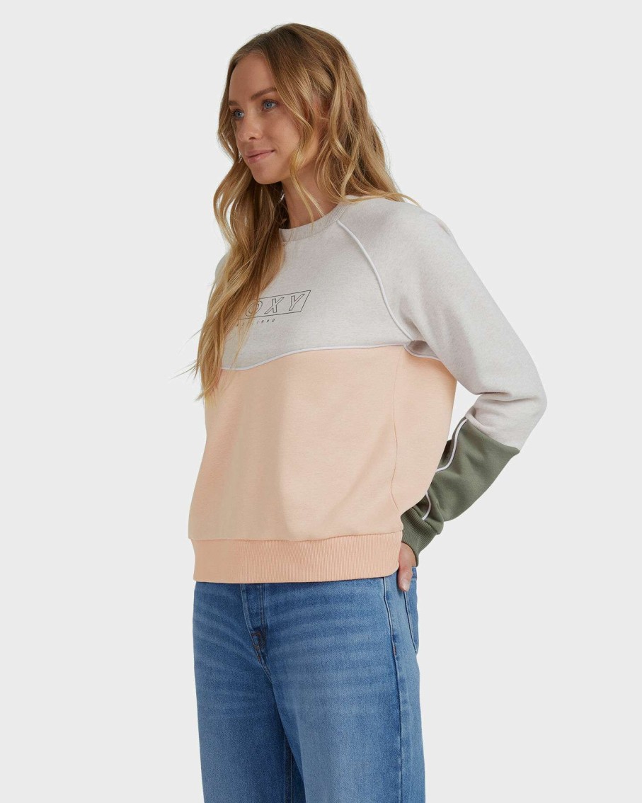 Womens * | Roxy Cheap Borderline Crew