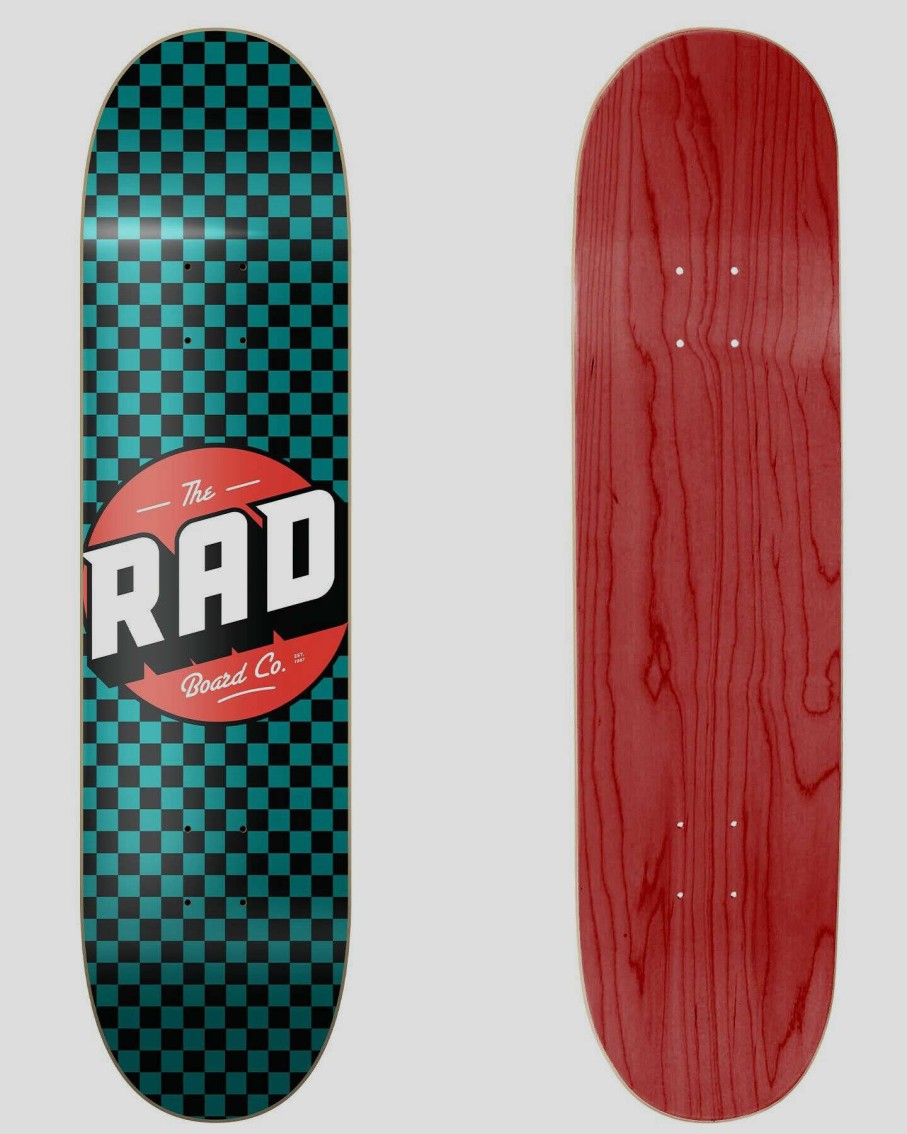 Skate * | Rad Board Co Best Sale Rad Logo Skateboard Deck