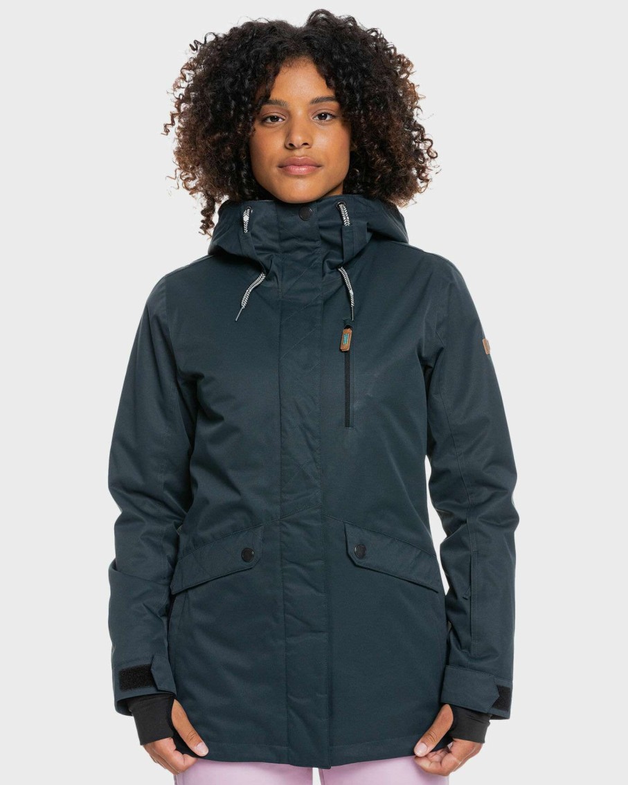 Snow * | Roxy Quality Guarantee Womens Andie Snow Jacket