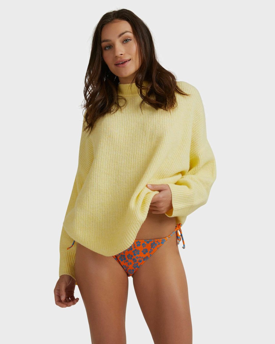 Womens * | Roxy Popular Little Dume Oversized Knit