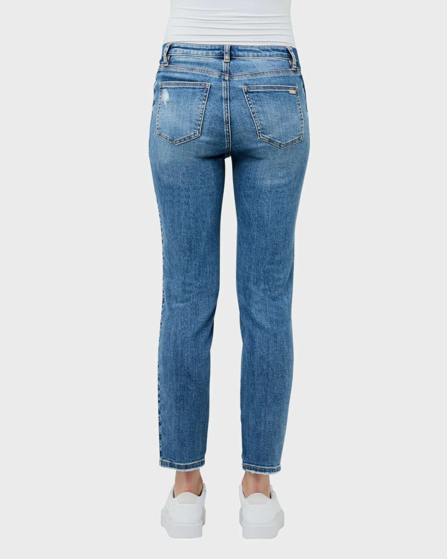 Womens * | Ripe Maternity Quality Guarantee Dylan Distressed Jean