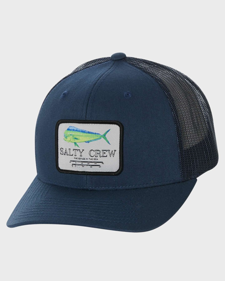 Mens * | Salty Crew Attractive Mahi Mount Retro Trucker Cap