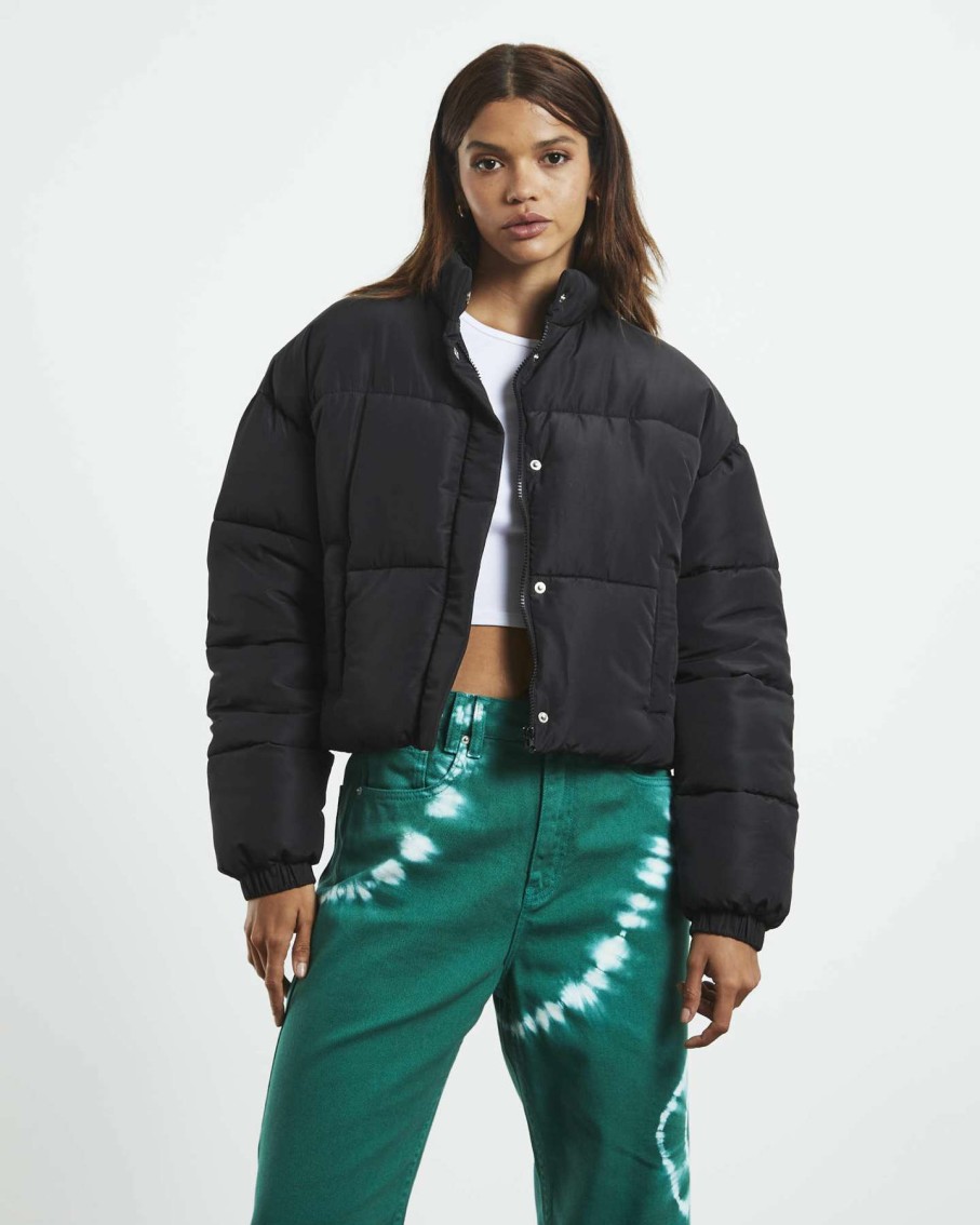 Womens * | Subtitled Gift Selection Casey Cropped Puffer Jacket