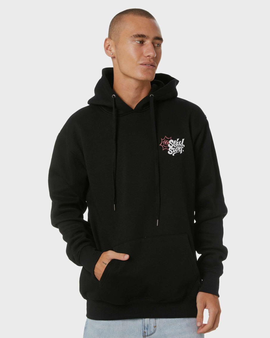 Mens * | Stay Best Choice Good Times Mens Hood Fleece