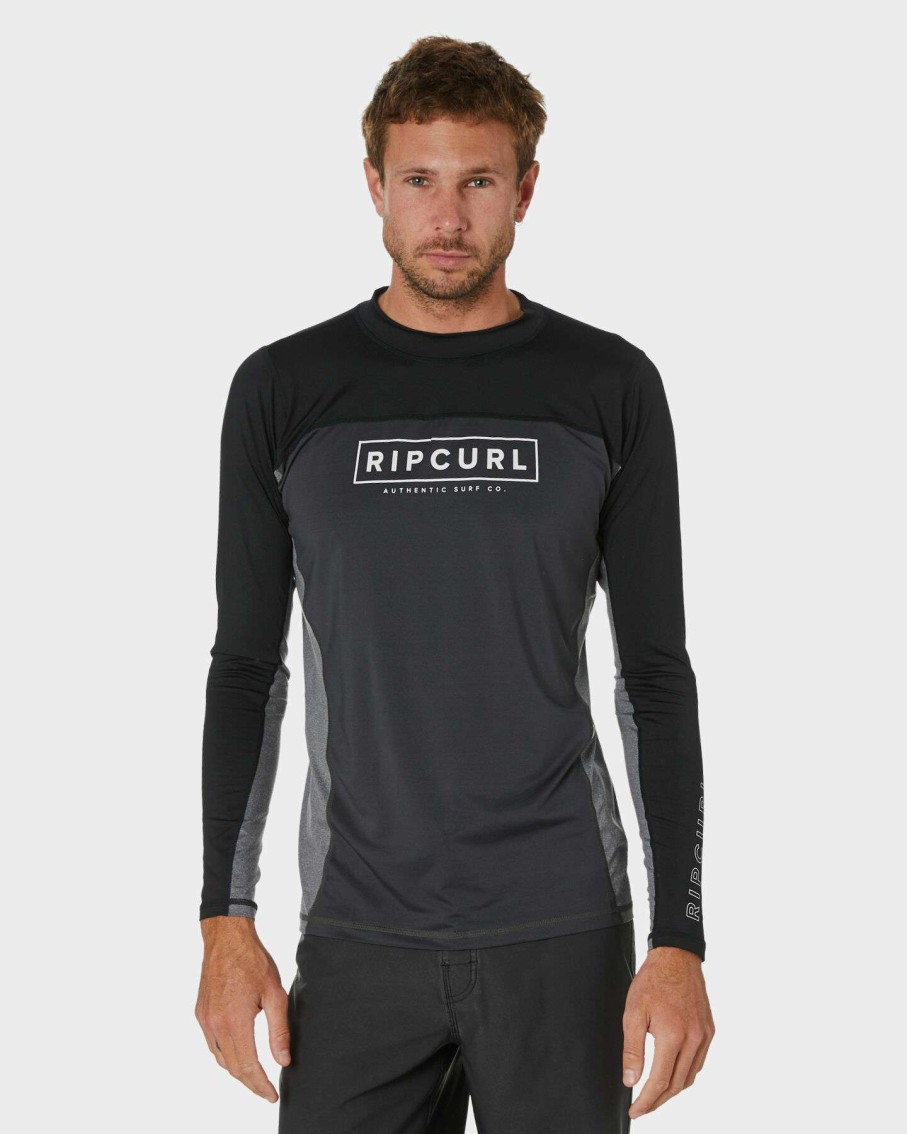 Surf * | Rip Curl Best Choice Drive Relaxed Ls Uvt Rash Vest