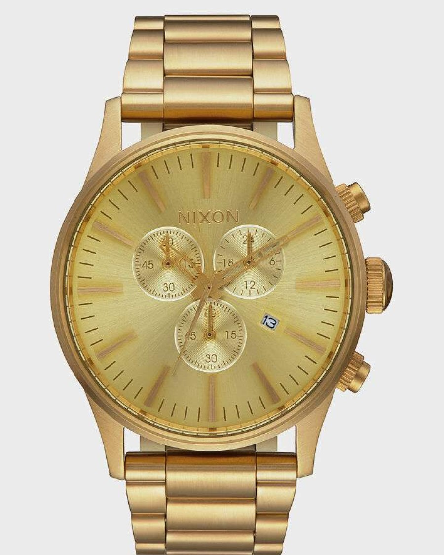 Mens * | Nixon Good Quality Sentry Chrono Watch