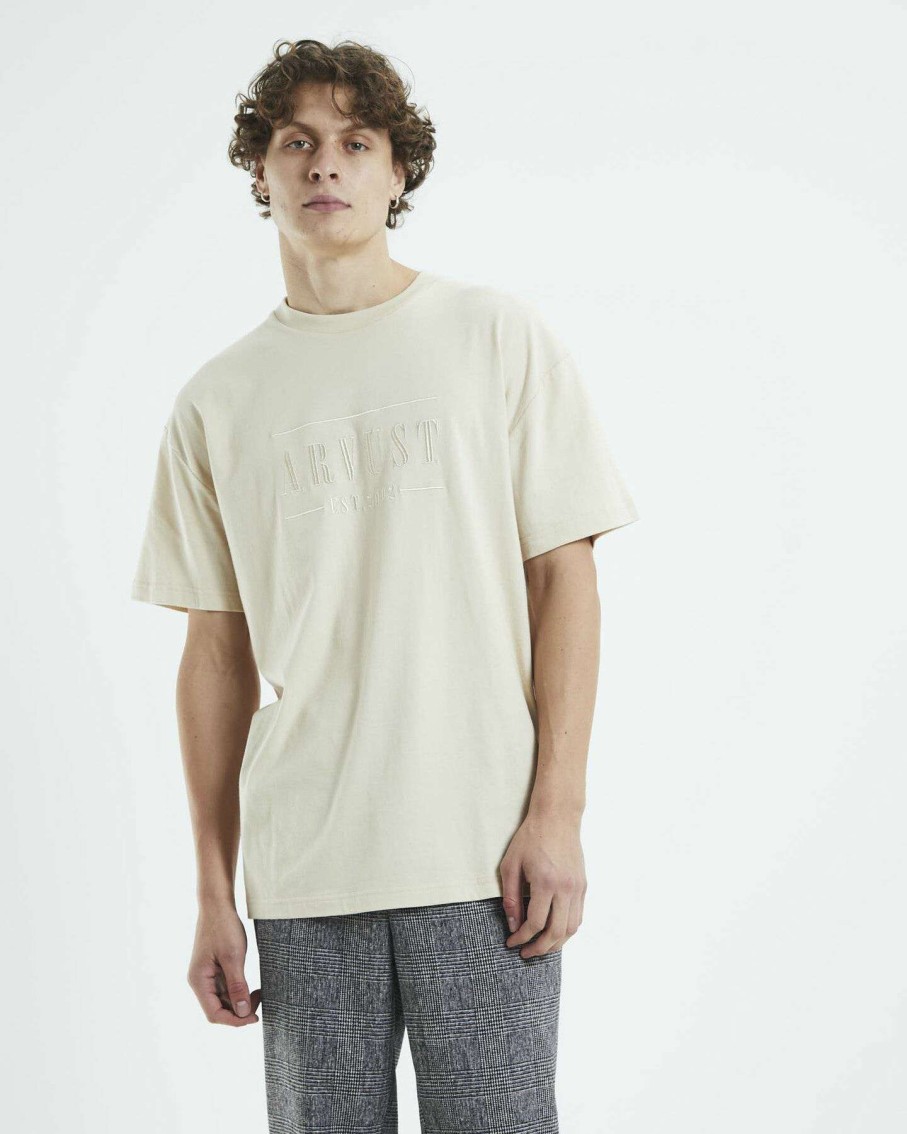 Mens * | Arvust Good Quality Established T-Shirt