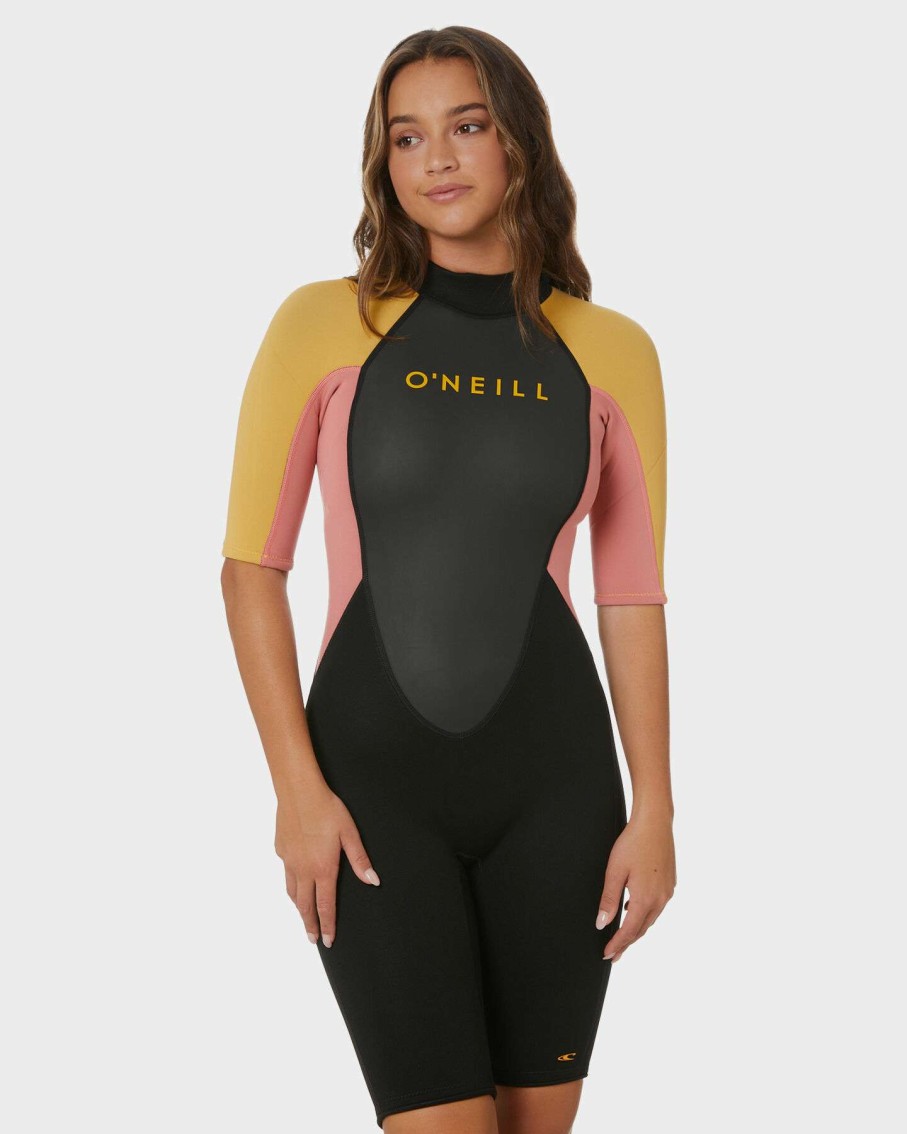 Surf * | O'Neill Quality Guarantee Womens Reactor Ii Bz Ss Spring Suit 2Mm