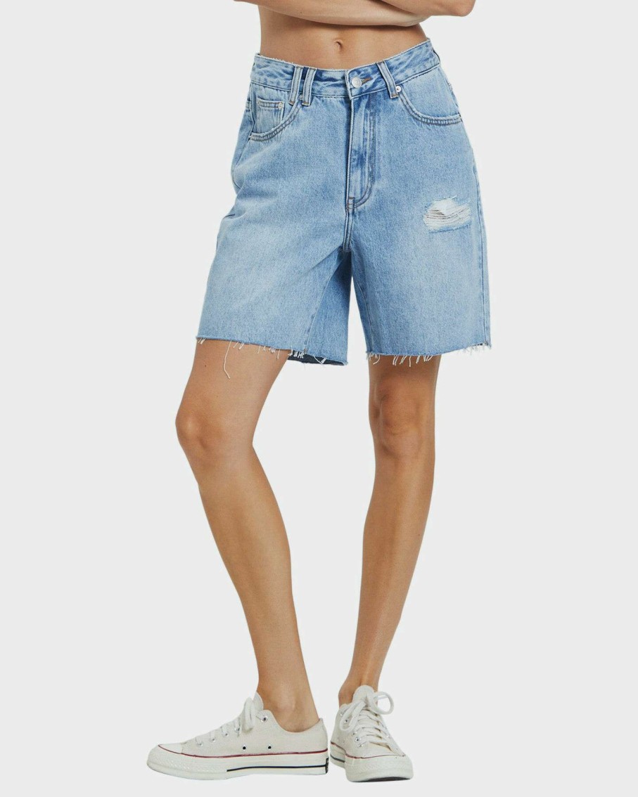 Womens * | Insight Outlet Sale Jana Baggy Dad Denim Shorts