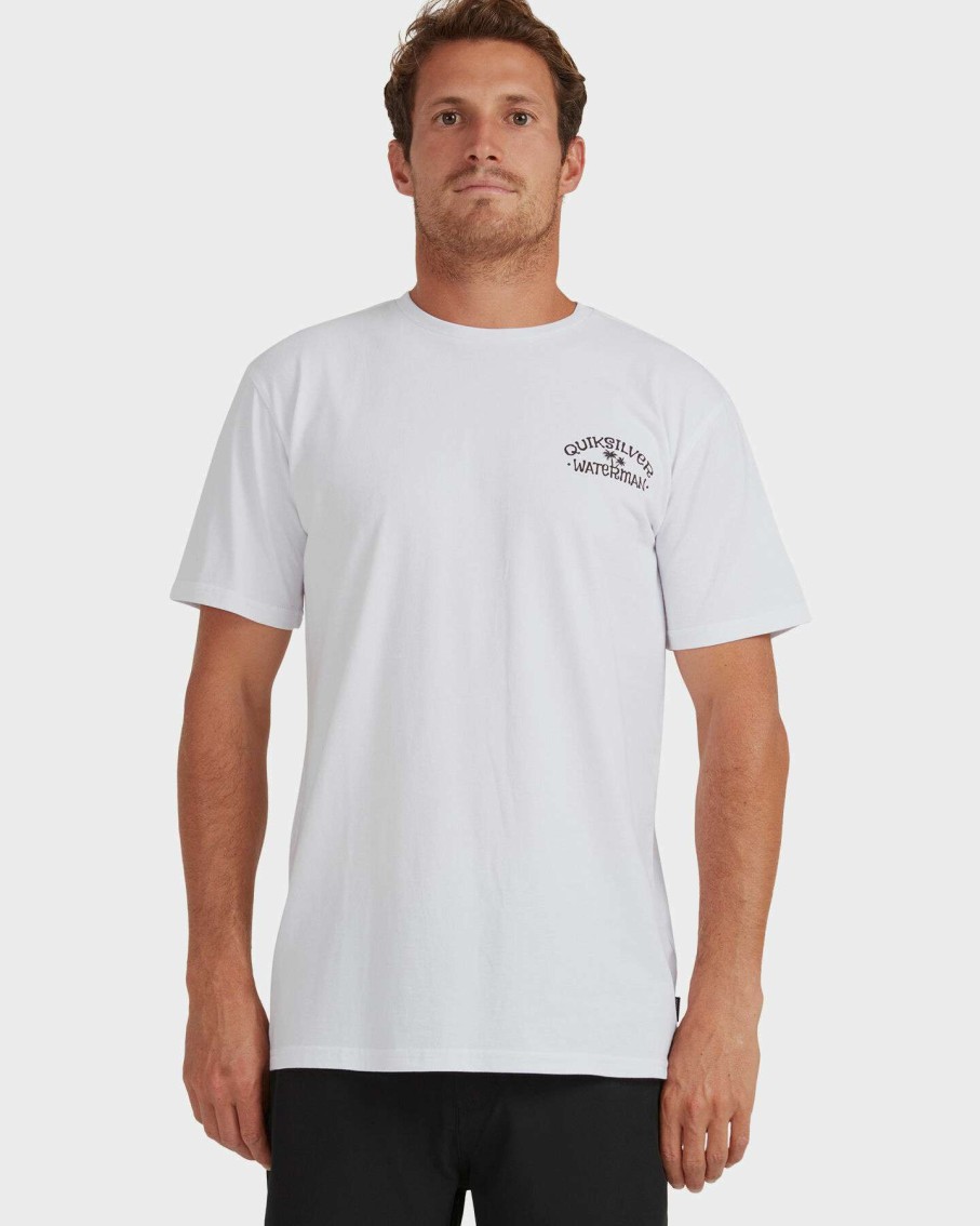 Mens * | Quiksilver Good Quality Mens Hook Line And Sinker T-Shirt