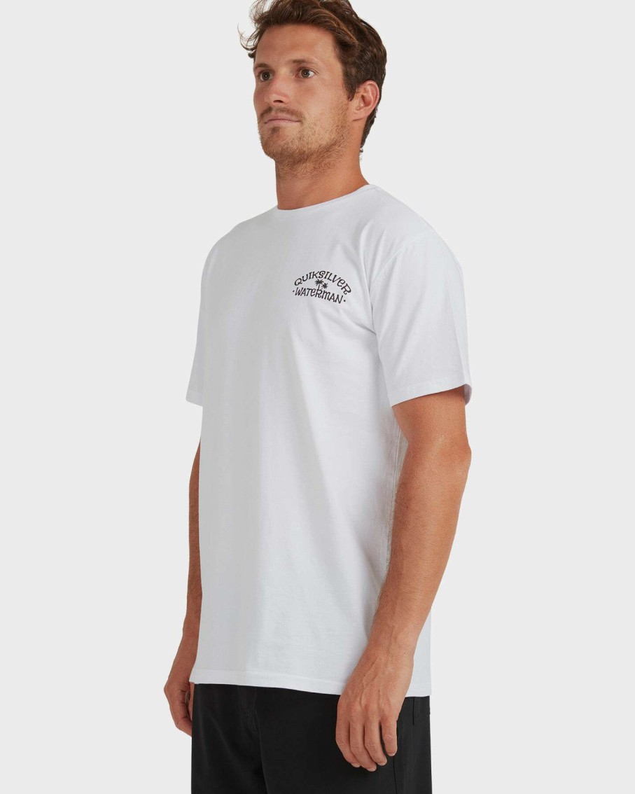 Mens * | Quiksilver Good Quality Mens Hook Line And Sinker T-Shirt