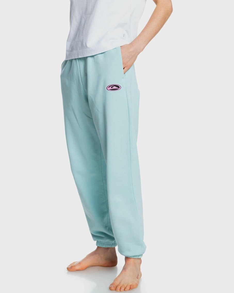 Womens * | Quiksilver Good Quality Womens The Fleece Organic Tracksuit Pants