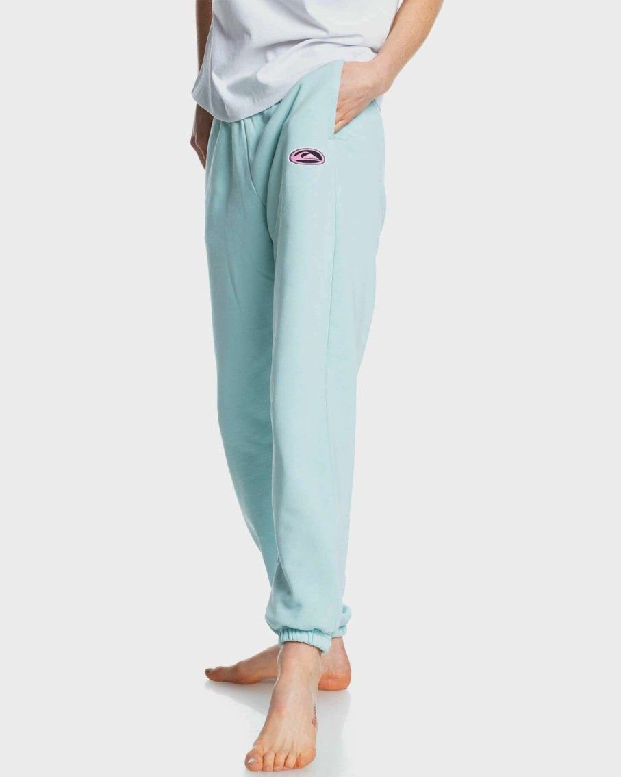 Womens * | Quiksilver Good Quality Womens The Fleece Organic Tracksuit Pants