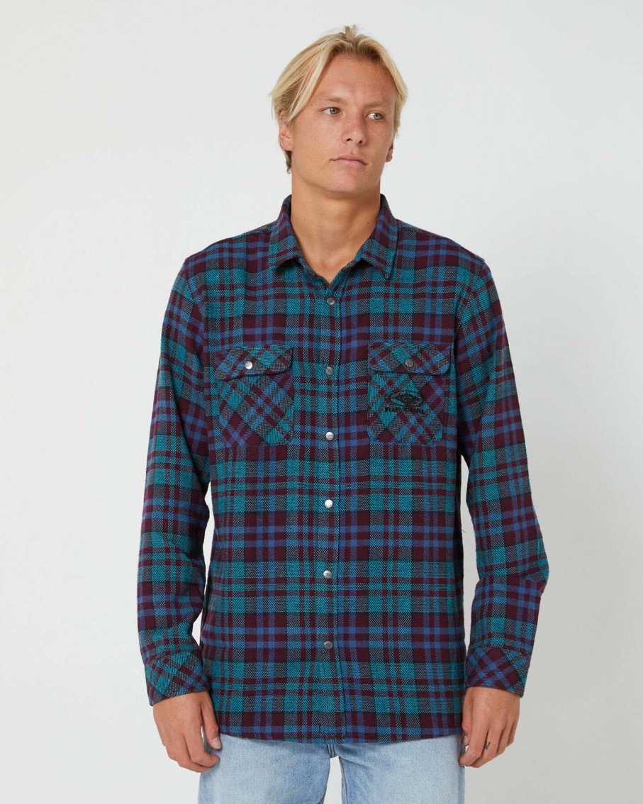 Mens * | Rip Curl Latest Fashion Archive Mens Ls Flannel